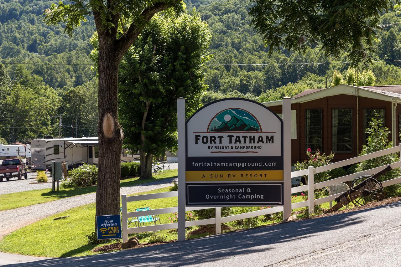 Fort Tatham Rv Resort Sylva Esterno foto